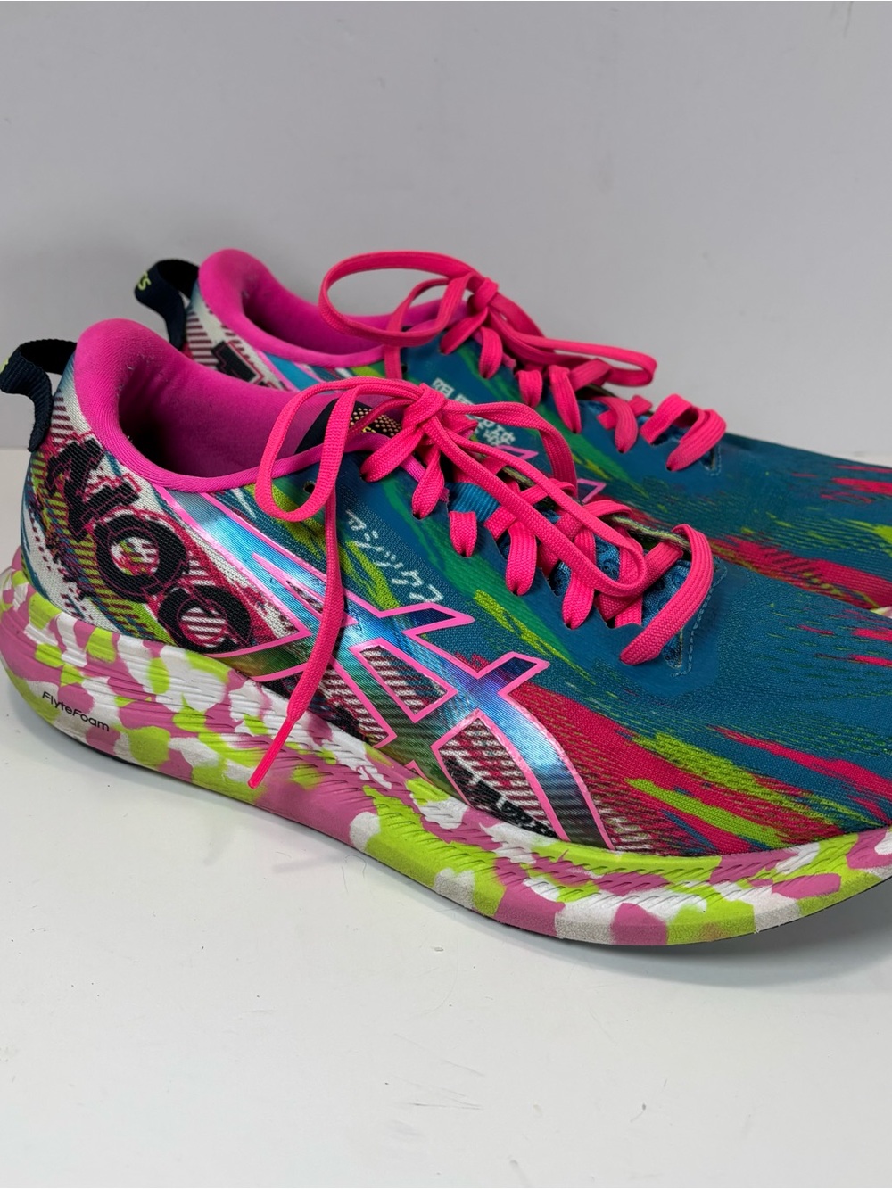 ASICS Noosa Tri 15 Shoes Womens Size 9.5 Multicolor Running Sneakers 1012A898